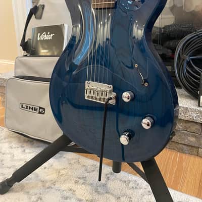 Line 6 Variax 700 2006 - Transparent Blue image 2