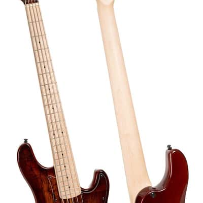 Cort GB-Fusion 5 Antique Brown Burst w/Gigbag image 10