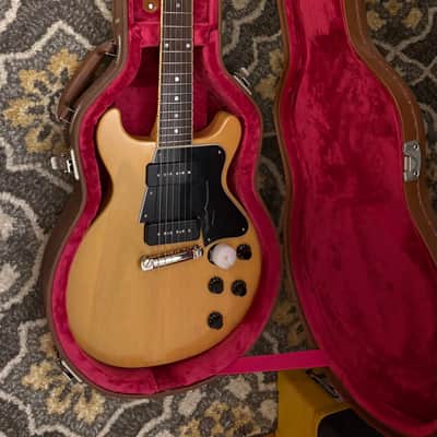 Epiphone "Inspired by Gibson Custom" '1960 Les Paul Special Double Cutaway TV Yellow 2025 - With Original Brown Hardshell Case image 1