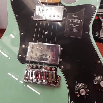 Fender Vintera II '70s Telecaster Deluxe with Tremolo, Maple Fretboard 2023 - Present - Surf Green image 5