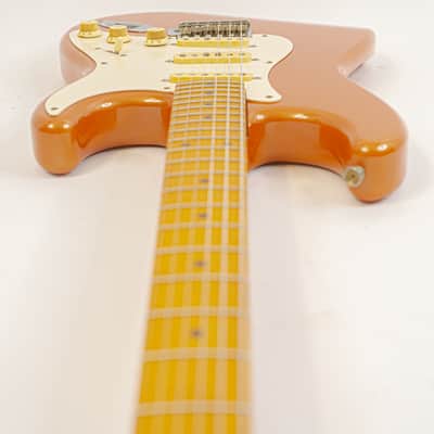 1994 Fender 40th Anniversary ST-57 Stratocaster Champagne Metallic Body w/ 2004 Maple CIJ Neck image 10