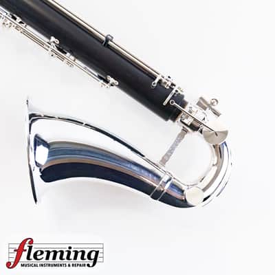 Backun Q Series Professional Bass Clarinet to Low C - Grenadilla / Silver Plate Bild 12