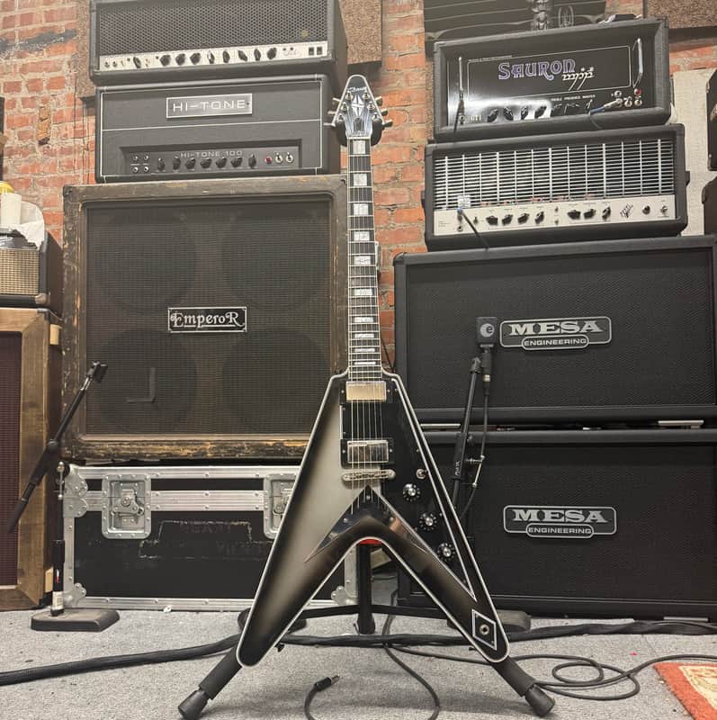 Gibson Custom Flying V Custom Silverburst