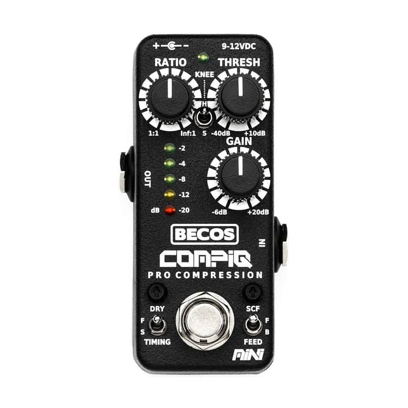 BECOS FX CompIQ MINI Pro Compressor for Guitar and Bass image 1