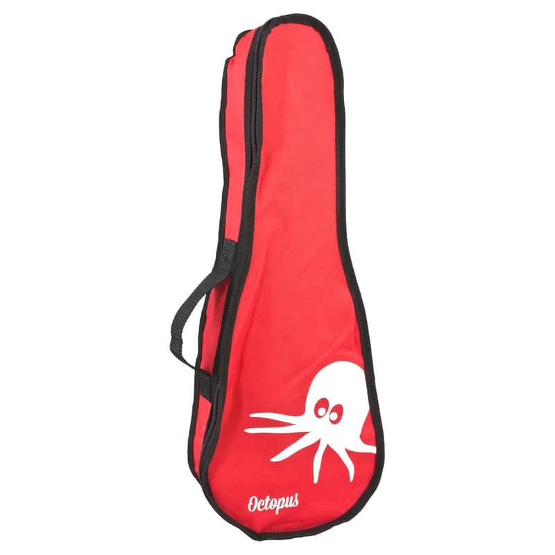 2025 Unbranded Ukulele Uk41-Rd Soprano Ukulele Bag - Red 2025