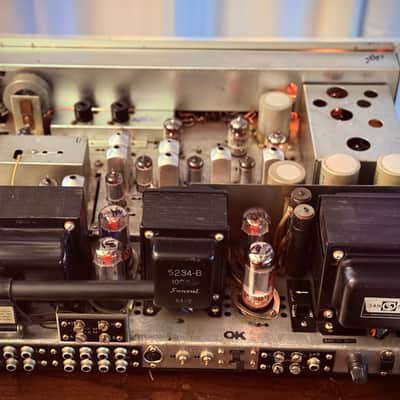 🎶✨ Sansui 1000A Tube AM/FM Stereo Receiver — Serviced & Cleaned by Cove Electronics, Fully Tested Working, w/ Original Tube Cage (7591 Output) image 13