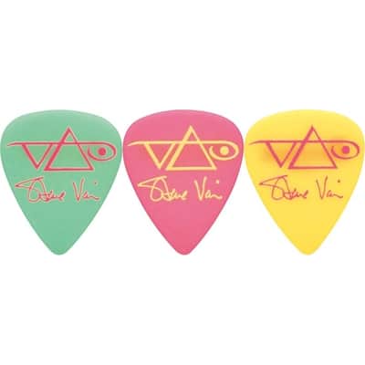 Ibanez B1000SVGPY Steve Vai Signature Model Guitar Picks - 3 Pack image 3