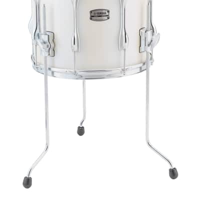 Yamaha Recording Custom 5pc Drum Shell Set - Polar White - In Stock image 4