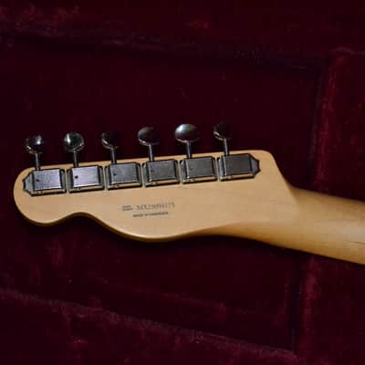 Custom Build Tele-Style HH w/Gibson Custombucker PUs - Black Limba Top, White Gloss Body image 9