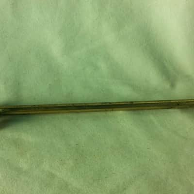 *Ludwig Tube Lug ArtGold Knobby Gold Marching Snare Tenor Tom Drum 7 5/16"Leedy* image 3