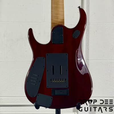 Ernie Ball Music Man JP15-7 7-String Electric Guitar w/ Case - Red Tide image 14