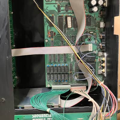 Sequential Prophet 2002 Rackmount 8-Voice Polyphonic Synthesizer 1985 - Black image 9