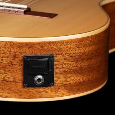 Ortega RCE138SN Performer Series Solid Spruce Top Mahogany Neck Cutaway Nylon 6-String Classical Acoustic-Electric Guitar w/Gig Bag image 12