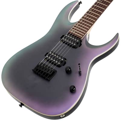 Ibanez RGA42EX Electric Guitar - Black Aurora Burst Matte image 2