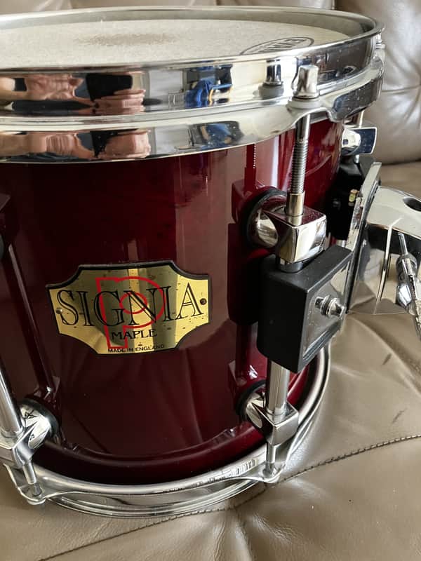 Immagine Premier Signia 10x9" Rack Tom  -red Cherry Wood - 1990s - 1