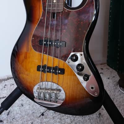 Lakland Skyline Joe Osborn Jazz Bass 4-String - Three Tone Sunburst image 6