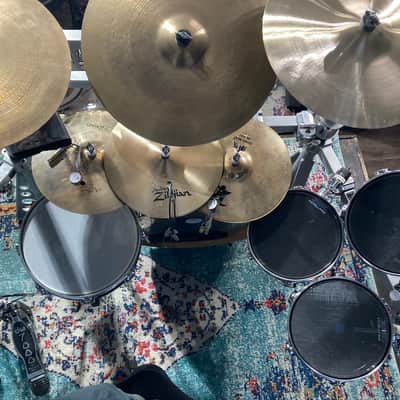 DW/Hart Dynamics Rick Allen's Def Leppard, 2002 "X" Tour Drum Set (#3). Autographed by the whole band. Authenticated! image 17