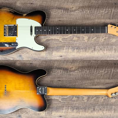 MyDream Partcaster Custom Built - Chambered Alder / Ash Sunburst T Modern image 1