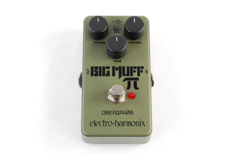 Used Electro-Harmonix EHX Nano Green Russian Big Muff Pi Fuzz