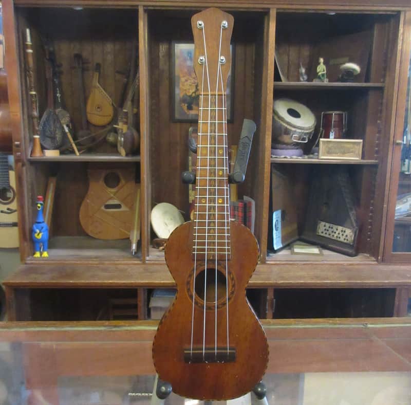 Unlabeled Koa Soprano Ukulele c.1920's/30's image 1
