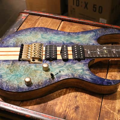 Ibanez IV2RG Visions 2025 - Present - Blue / Green / Purple image 14
