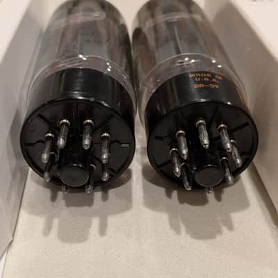 7027A RCA NOS Testing Matched Pair Tubes Dual Halo Getters / 7027 #2 image 6