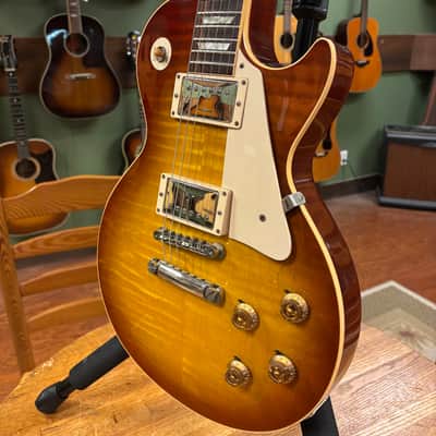 2007 Gibson Custom Shop ‘59 Les Paul Reissue R9 VOS Yamano Sunrise Teaburst image 4