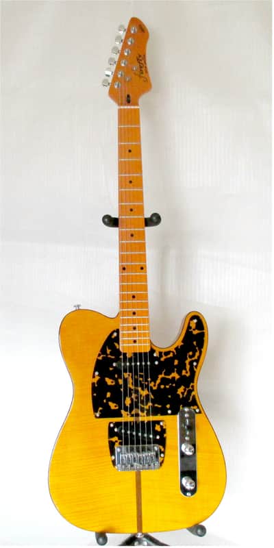 Firefly FFTH-BCTY-539 "Mad Cat" Pure Series Electric Guitar - Transparent Yellow image 1