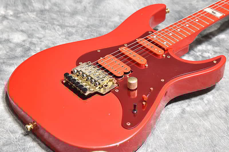Fernandes LA-115KK L'Arc-en-Ciel Ken Signature Model Red | Reverb