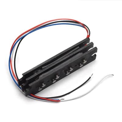 4 String Electric Bass Alnico 5 Soapbar Pickups Set image 2