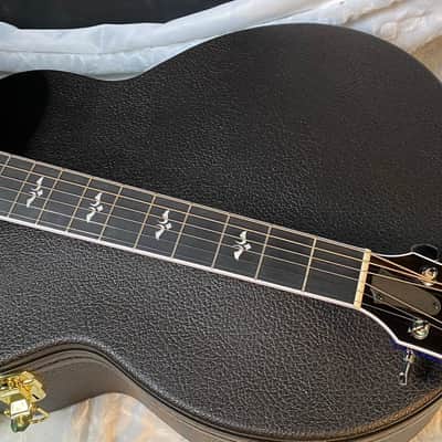 NEW ! Taylor 614ce Custom Acoustic-Electric Guitar - Natural Top - Blue Fade Back and Sides - AAAAA Flamed Maple - Authorized Dealer - G05921 - 4.8lbs image 5