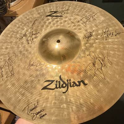 Zildjian Z3 20" Medium Crash Cymbal Signed by Tim Mcgraw Band 2011 image 1