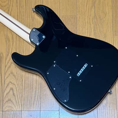 RARE! 2019 Fender MIJ Modern Stratocaster HH - BLACK Matching Headstock image 9