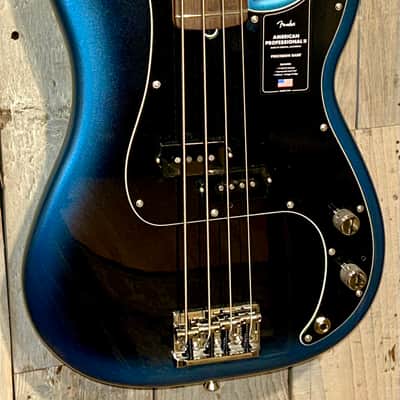 New Fender American Professional II Precision Bass with Rosewood Fretboard- Dark Night, Support Small Business and Buy It Here! image 3