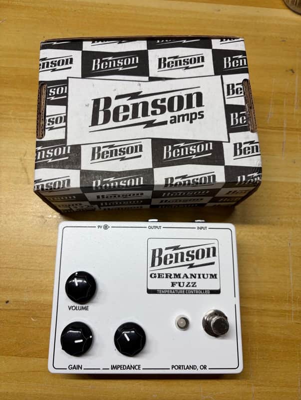 Benson Amps Germanium Fuzz 2021 - Present - Snow White image 1