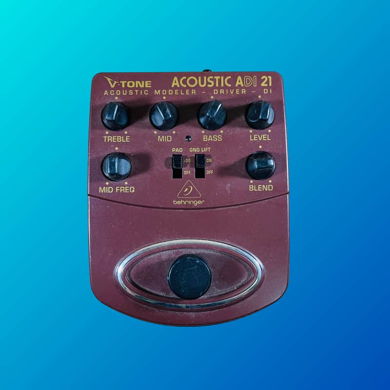 Behringer ADI21 V-Tone Acoustic Amp Modeler Preamp DI image 1