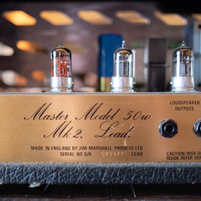 Marshall 1982 JCM 800 2204 Bogner Modded 50W Prototype 1982 Black image 6