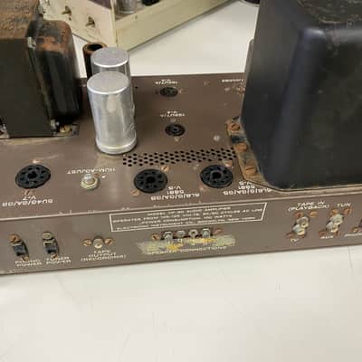Eico HF-20 Mono Integrated Tube Amplifier with Original Tube Cage 6L6 Type Output Tube Amp image 11