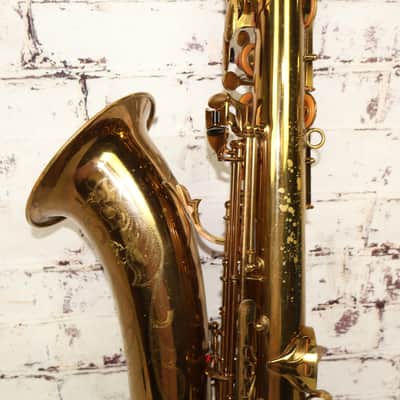 Vintage 1940s Buffet Crampon SA 18-20 Tenor Saxophone w/ OHSC image 9
