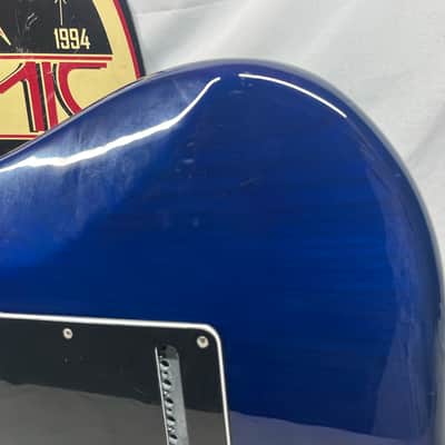 Fender Limited Edition Player Stratocaster HSS Plus Top Electric Guitar MIM - Made in Mexico - Blue Burst image 12