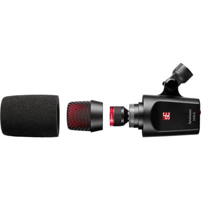 sE Electronics DynaCaster DCM6 All-purpose Dynamic Broadcast Microphone Cardioid with built-in +30dB Gain Mic Pre image 4