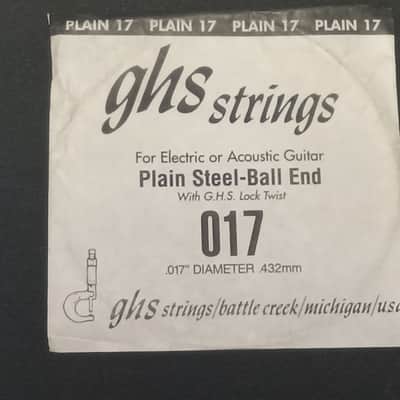 GHS Electric/Acoustic Ball End Guitar Strings Lot of 70 - Plain Steel image 6