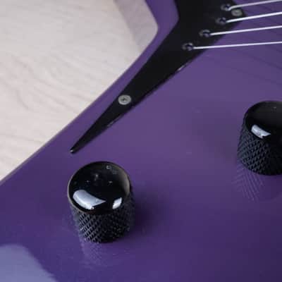 Jackson Randy Rhoads V RR Standard MIJ Neck Thru 1993 Blue Purple Japan w/ Bag image 7