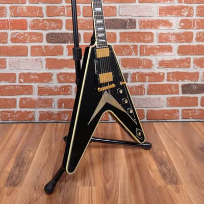 Gibson Custom Art & Historic Flying V Custom “One Of The Forty” Ebony 2002 w/Hard Shell Case image 3