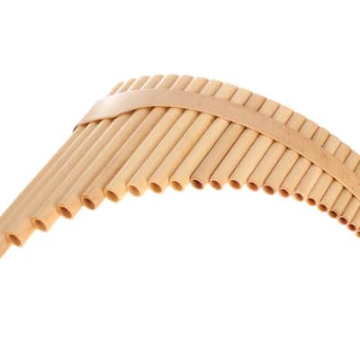 HORA Tenor Pan Flute - 25 Pipes - Maple Wood - Handmade in Romania image 2
