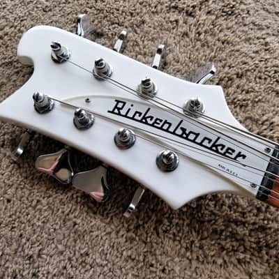 Rickenbacker 4003S8 Left-handed 8-string Bass Guitar – Lefty SnowGlo image 1