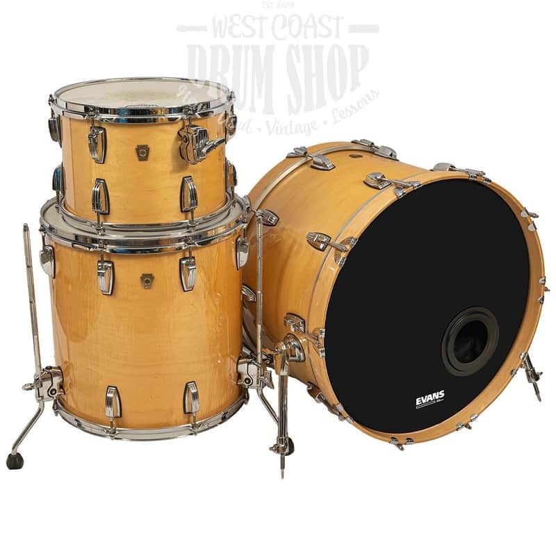 Used Ludwig Classic Maple Fab 3-Piece Natural Lacquer image 1