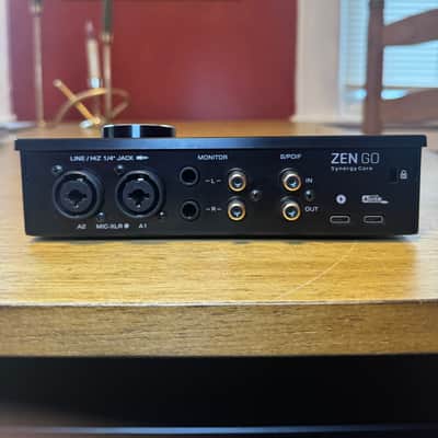 Antelope Audio Zen Go Synergy Core USB Type-C Audio Interface 2021 - Present - Black image 5