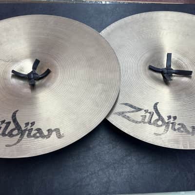 USED Zildjian Avedis 16" Medium Concert Band Crash Cymbals Pair image 3