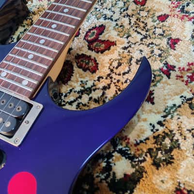 1999 Ibanez Japan PGM30 Paul Gilbert Signature Model (Jewel Blue) w/ Reverse Headstock, Lo-TRS II Tremolo, MIJ image 6